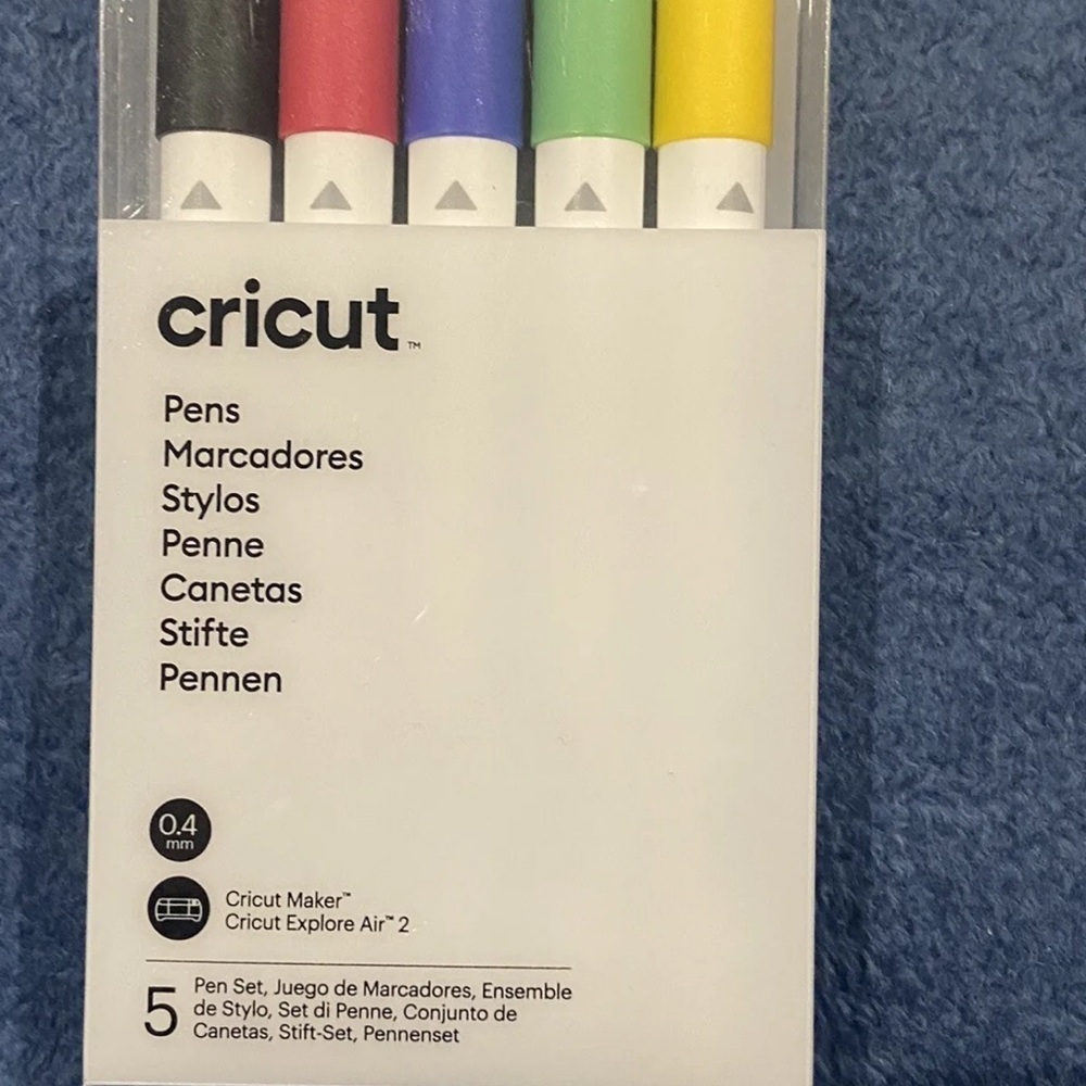 Cricut Fine Point Pen Set, Classic (5 ct), 5 Pack new - Picture 2 of 6